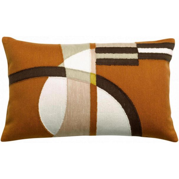 Cushion Nael Embroidered Cuivre 30 X 50
