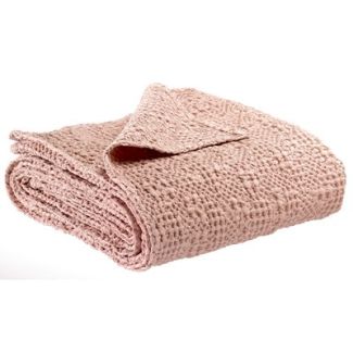 Bed Cover Stonewashed Tana Aubepine 180 X 260
