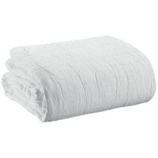 Bed Cover Recycled Titou Blanc 180 X 260