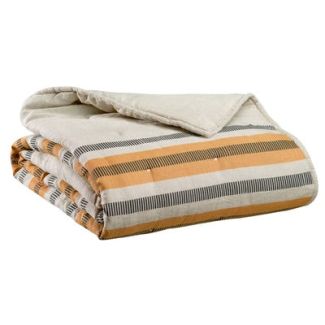 Zeff Eden Stonewashed Bed Runner Ocre 90 X 240