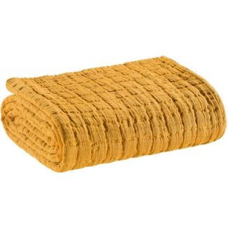 Swami Stonewash Bedspread Safran 240 X 260
