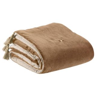 Eiderdown W/Tassels Elise Ficelle 80 X 180