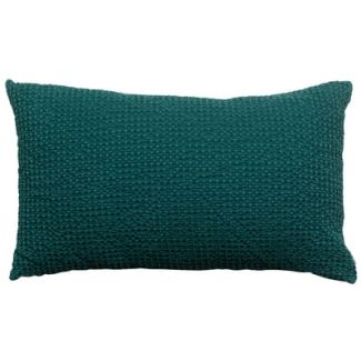 Cushion Stonewashed Maia Petrole 30 X 50