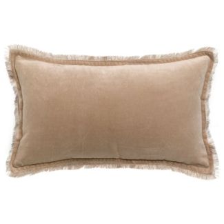 Fara plain cushion Latte 30 X 50