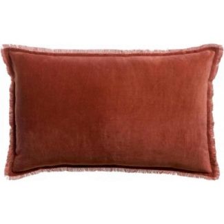 Fara plain cushion Sienne 40 X 65