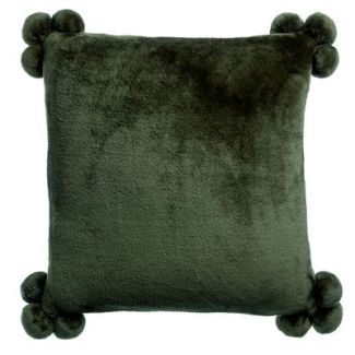 Cushion Tender Pompoms Fougere 45 X 45
