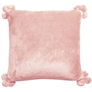 Cushion Tender Pompoms Aubepine 45 X 45