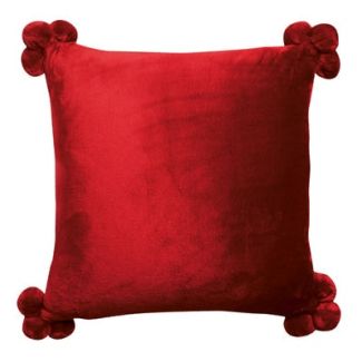 Cushion Tender Pompoms Rubis 45 X 45
