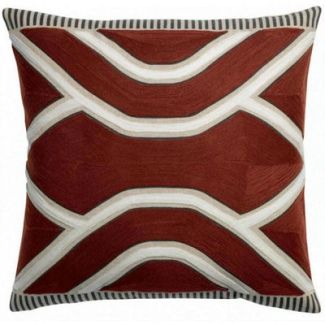 Cushion Johan W/Emb Caramel 45 X 45