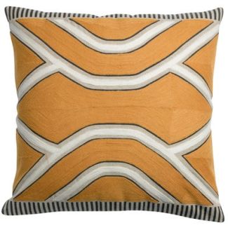 Cushion Johan W/Emb Ocre 45 X 45
