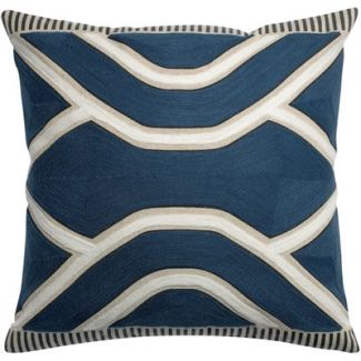 Cushion Johan W/Emb Tempete 45 X 45