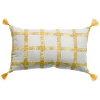 Cushion Checks Diana Mimosa 30 X 50 Set of 2