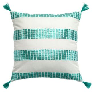 Cushion Stripes Diana Lagon 45 X 45 Set of 2