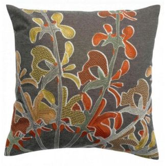 Cushion Gini W/Emb Carbone 45 X 45