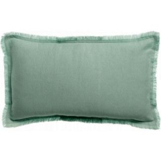 Laly plain cushion Opaline 30 X 50