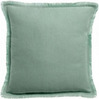 Laly plain cushion Opaline 45 X 45