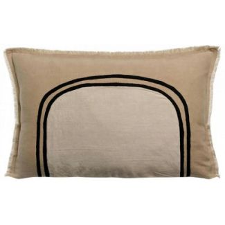Cushion Laly bicolore Galet 40 X 65