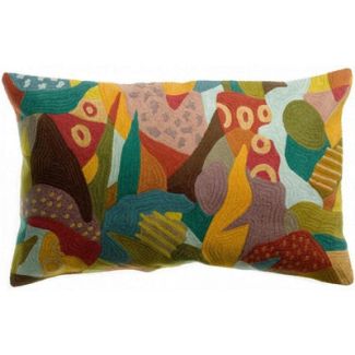 Cushion Embroidered Izel Mineral 40 X 65