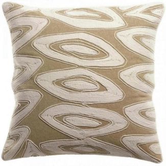 Cushion Leya Embroidered Neige 45 X 45