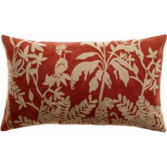 Cushion Raki Embroidered Rooibos 30 X 50