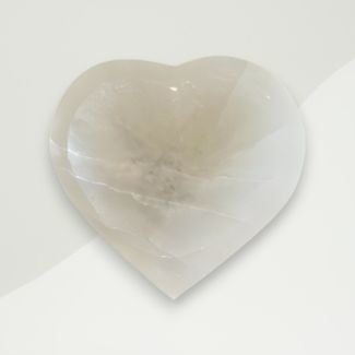Eclectic Selenite Bowl White Selenite 10x9