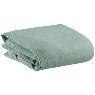 Duvet Cover Stonewashed Zeff Vert De Gris 140 X 200