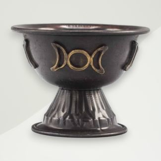 Traditional Chalice Brown Moon Iron 8x9