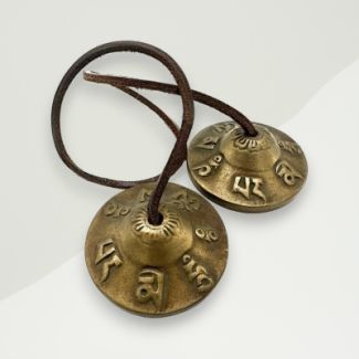 Eclectic Decor Bell Yellow Brass 6cm