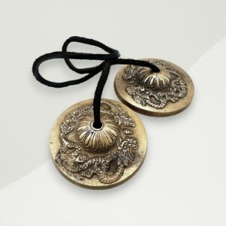 Eclectic Decor Bell Yellow Brass 7.4cm