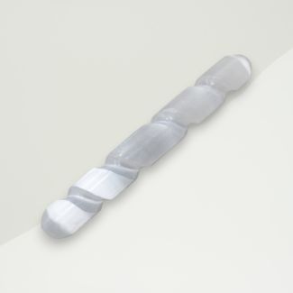 Eclectic Selenite Wand White Selenite 16x2