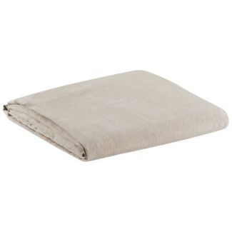 Fitted Sheet Stonewashed Zeff Naturel 160 X 200 X 30