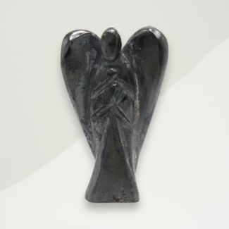 Traditional Gemstone Angel Black Angel Hematite 3x5