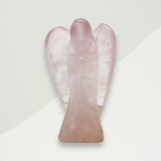 Traditional Gemstone Angel Pink Angel Rose Quartz 3x5