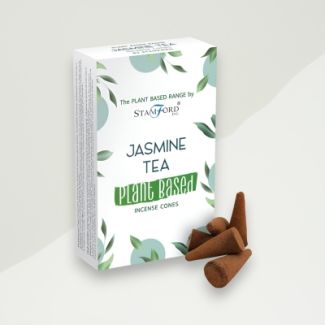 Jasmine Tea Incense Cones Plant Based Incense Cones, 120g
