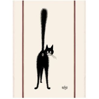 Kitchen Towel 3ème Oeil Dubout Ecru 60 X 80 Set of 3