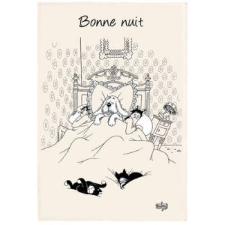 K-Towel Dubout Bonne Nuit Ecru 48 X 72 Set of 3