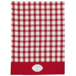 Kitchen Towel Saveurs D'Autrefois Rouge 70 X 50 Set of 6