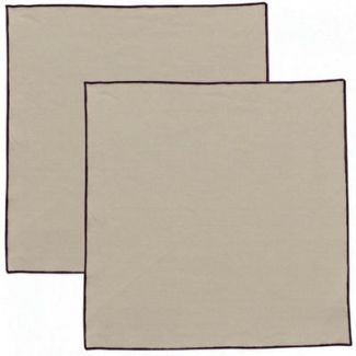 Napkin Recycled Grace Ficelle 40 X 40 Set of 10