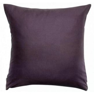 Pillow Case Stonewashed Zeff Raisin 65 X 65 Set of 2