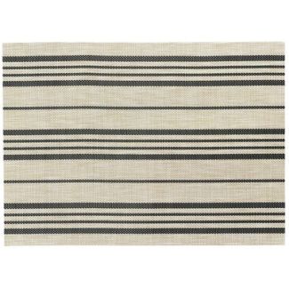 Placemat Sina Naturel/Noir 33 X 45 Set of 6