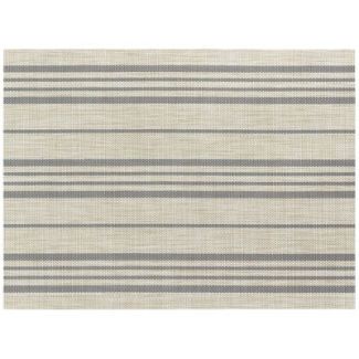 Placemat Sina Naturel/Gris 33 X 45 Set of 6