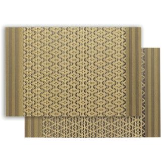 Placemat Kadra Noir/Or 33 X 45 Set of 6