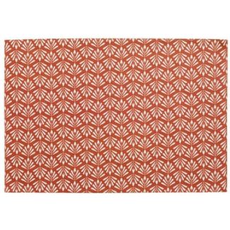 Placemat Pompei With Coating Marmelade 33 X 48 Set of 6