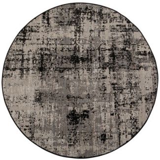Outdoor rug Catania Noir Diamètre 160