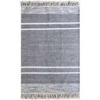 Rug Kolena Noir/Blanc 120 X 180