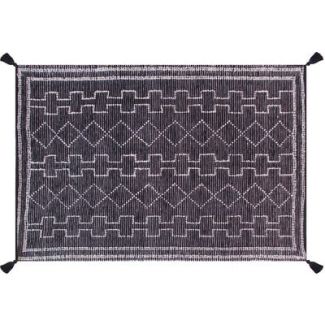 Rug Gimie Charbon/Ivoire 120 X 180