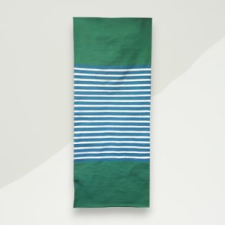 Modern Cotton Rug Green Cotton 79x0.4