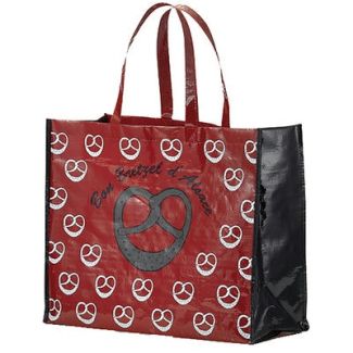 Big Shopping Bag Bretzel Rouge 36 X 44