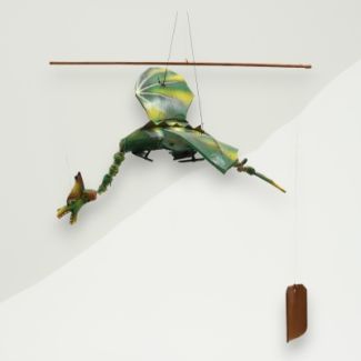 Eclectic Mobile Green Dragon Coconut 37x39
