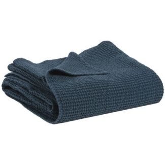 Throw Stonewashed Maia Navy 140 X 200